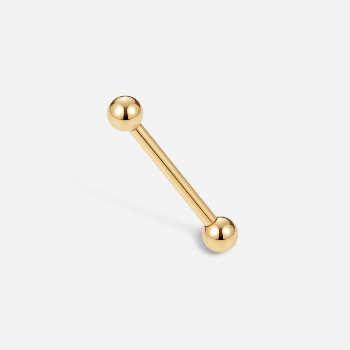 Titanium Internally Threaded Basic Plain Ball Tongue Barbell - SkinKandy | Body Jewellery & Piercing Online Australia