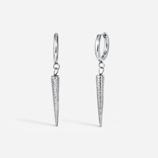 Stainless Steel Cone Spike Earring Pair - SkinKandy | Body Jewellery & Piercing