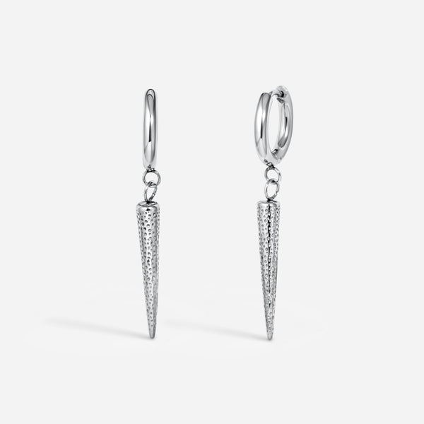 Stainless Steel Cone Spike Earring Pair - SkinKandy | Body Jewellery & Piercing
