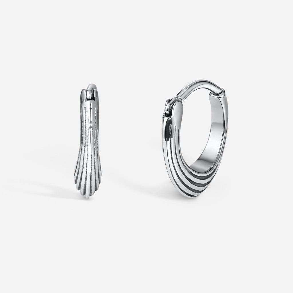 Stainless Steel Vintage Earring Pair - SkinKandy | Body Jewellery & Piercing