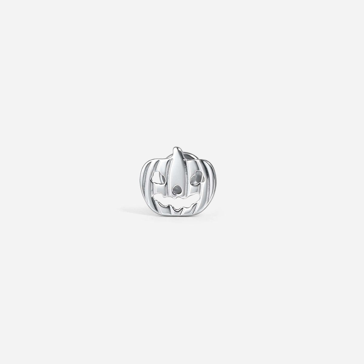 Implant Grade Titanium Internally Threaded Pumpkin Flatback - SkinKandy | Body Jewellery & Piercing