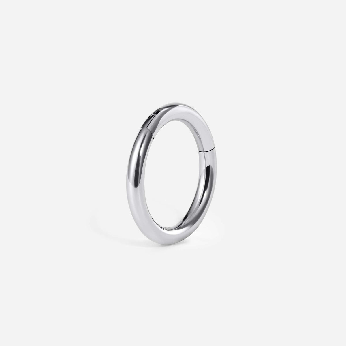 Implant Grade Titanium Hinged Classic Segment Ring – view 5 | SkinKandy Body Jewellery Australia