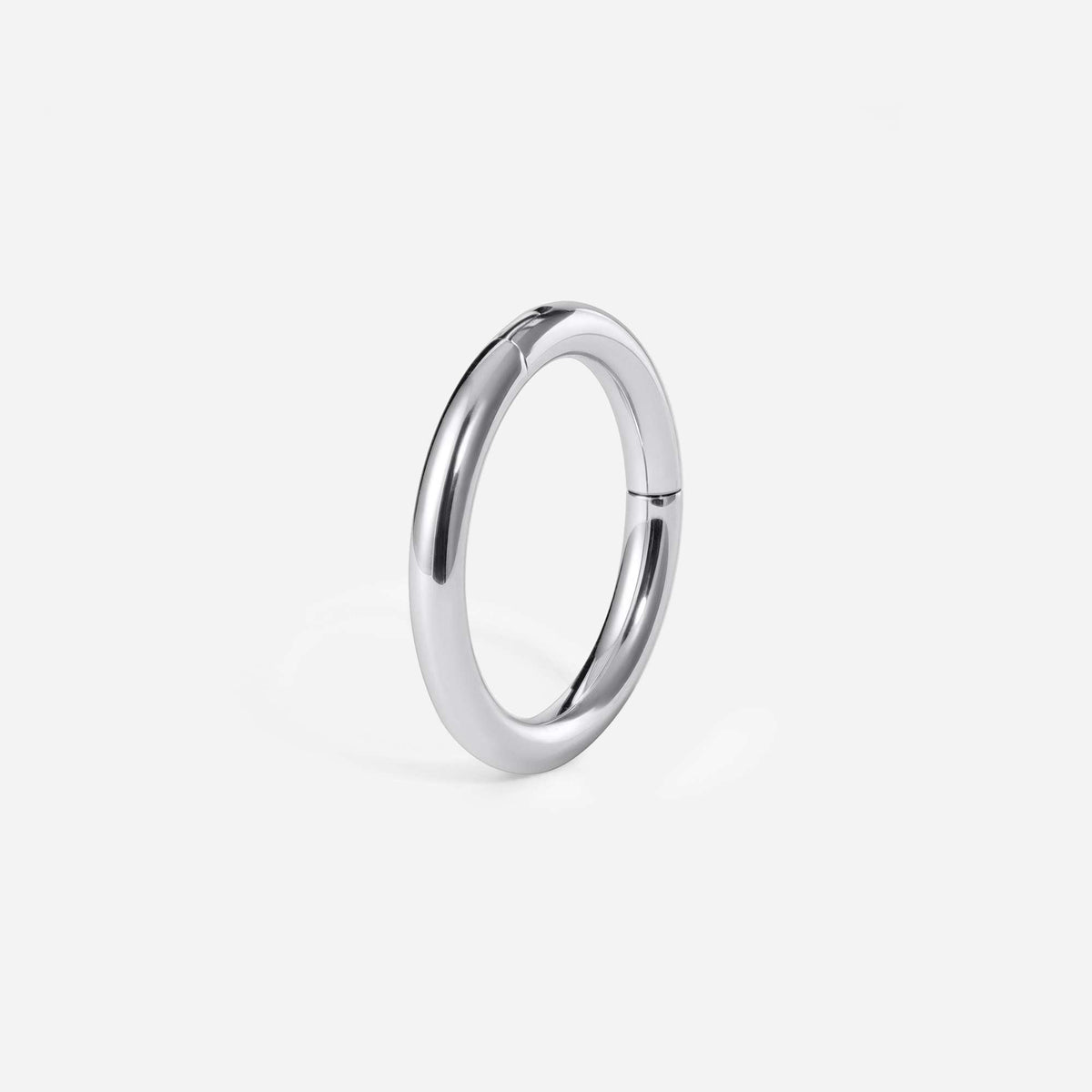 Implant Grade Titanium Hinged Classic Segment Ring – view 7 | SkinKandy Body Jewellery Australia