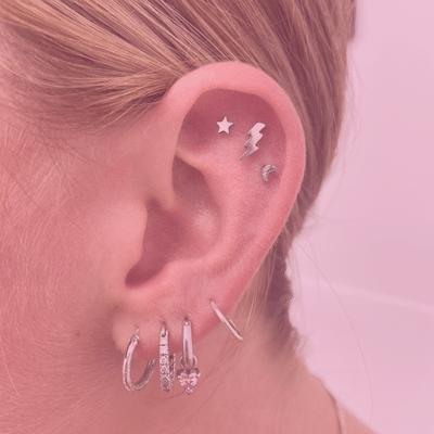 Cartilage Piercing Jewellery Online and Instore at SkinKandy