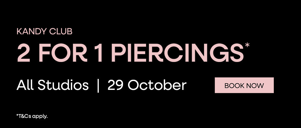 2 Piercings from $80