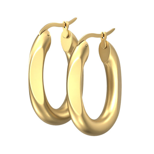 Chunky Hoop Earrings - SkinKandy | Body Jewellery & Piercing Online Australia