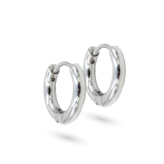 Huggie Hoop Earrings - 8mm & 10mm