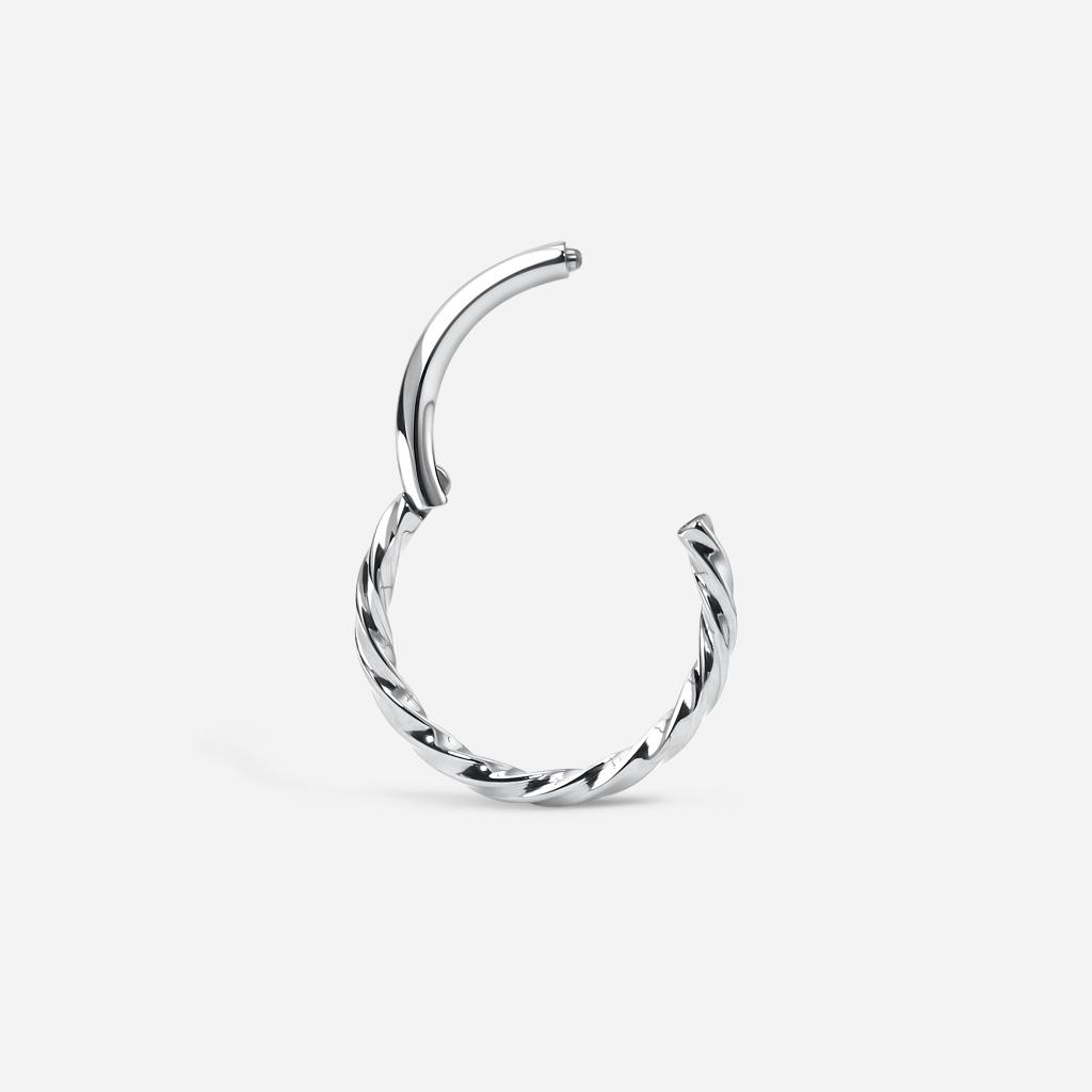 Implant Grade Titanium Hinged Twisted Cord Segment Ring
