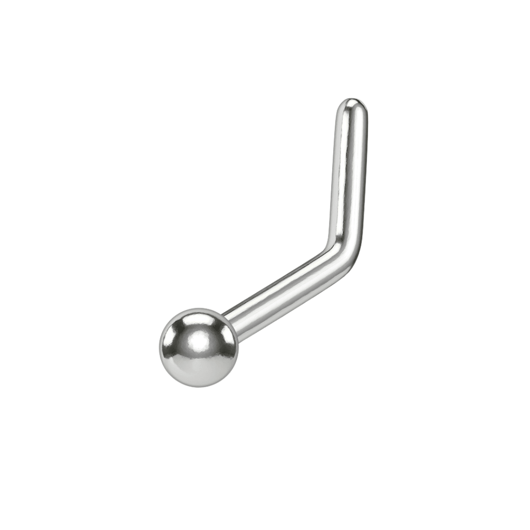 Titanium Round Ball Nose Stud 20G - SkinKandy | Body Jewellery & Piercing