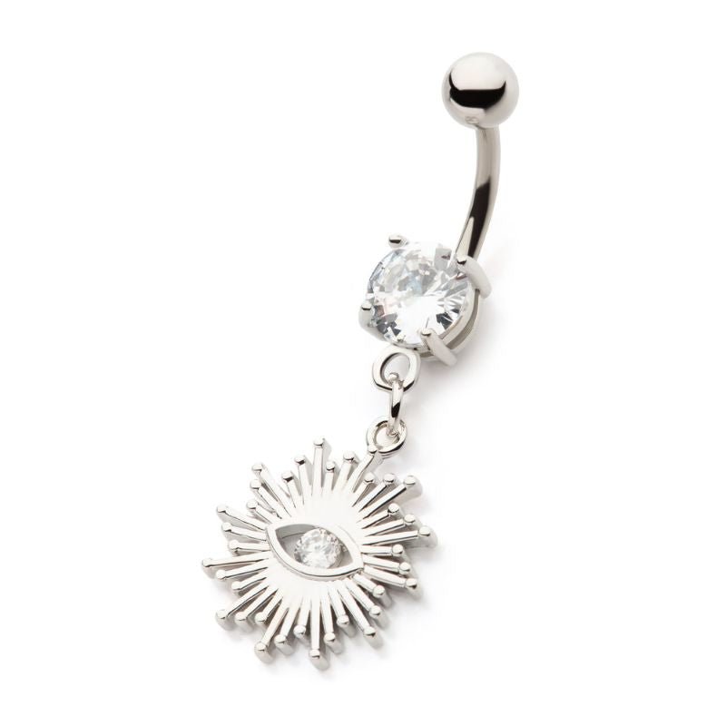 Evil Eye Navel Dangle - SkinKandy | Body Jewellery & Piercing Online Australia