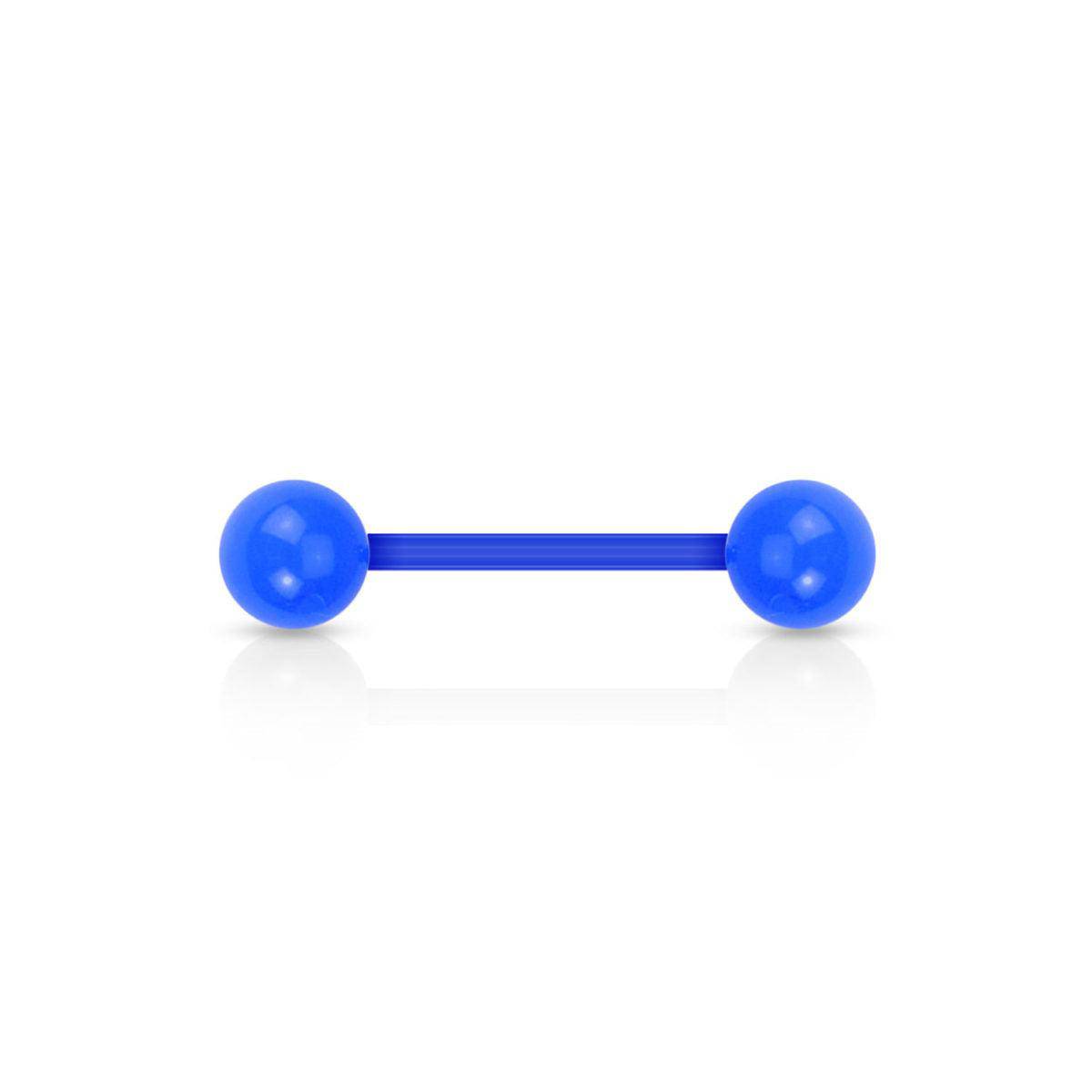 Acrylic Flexible Solid Ball Barbell - SkinKandy | Body Jewellery & Piercing Online Australia