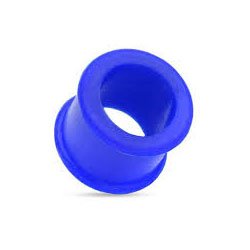 Flexible Silicone Double Flat Flared Tunnel - SkinKandy | Body Jewellery & Piercing Online Australia