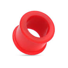 Flexible Silicone Double Flat Flared Tunnel