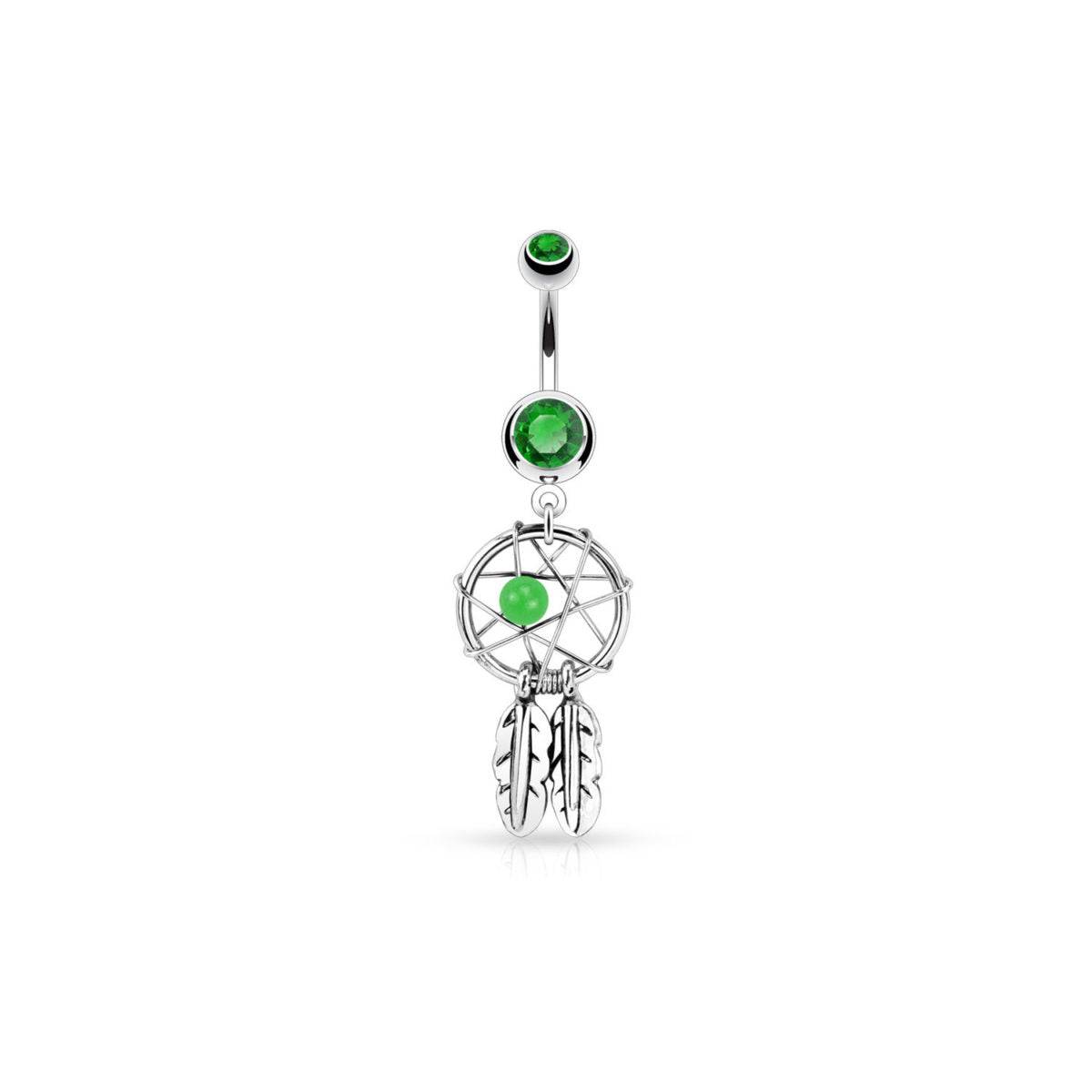 Dream Catcher Belly Bar - SkinKandy | Body Jewellery & Piercing Online Australia