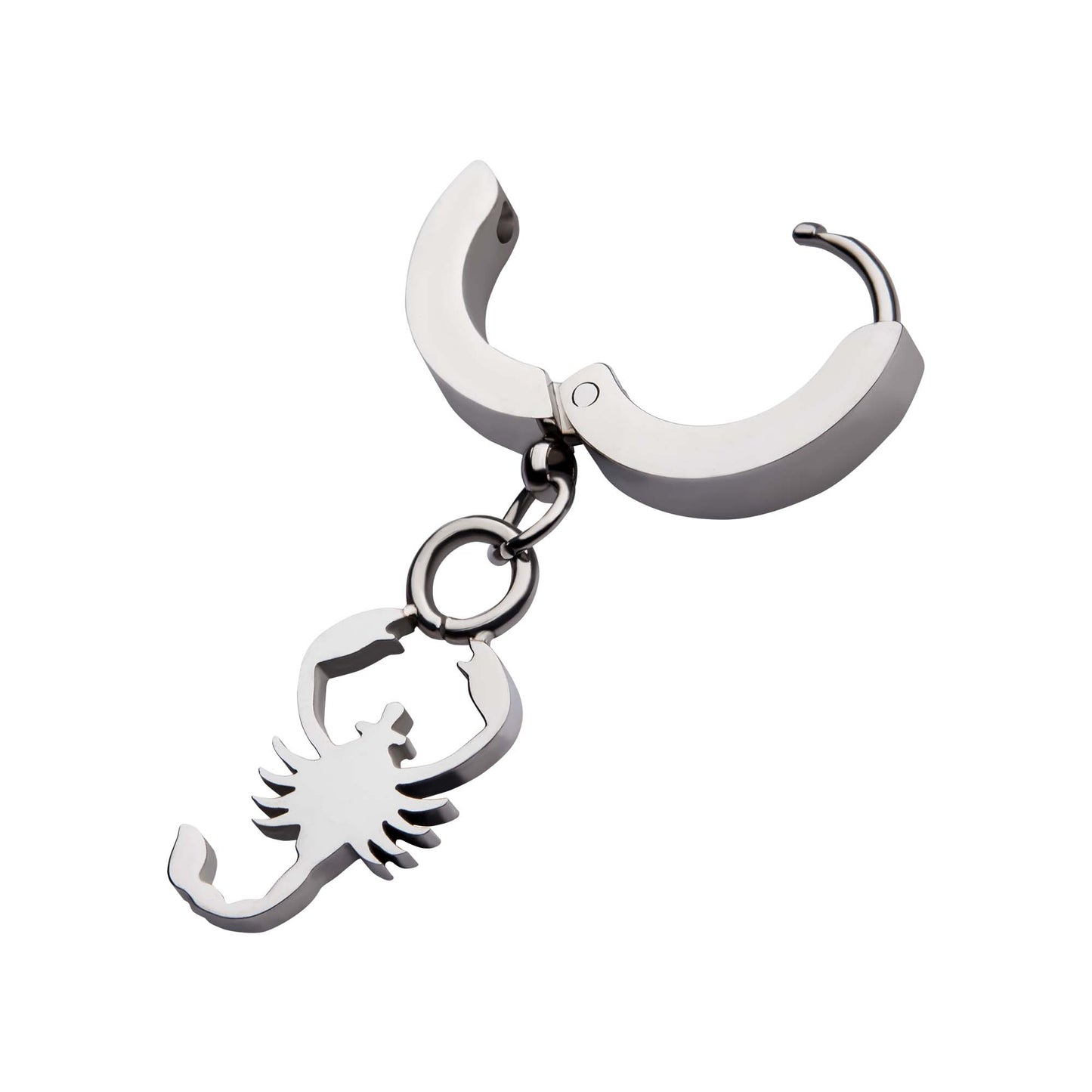 Scorpion Huggie Drop Earrings - SkinKandy | Body Jewellery & Piercing Online Australia