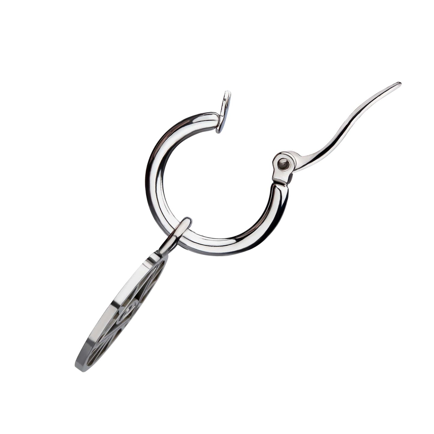 All Seeing Eye Hoop Earrings - SkinKandy | Body Jewellery & Piercing Online Australia