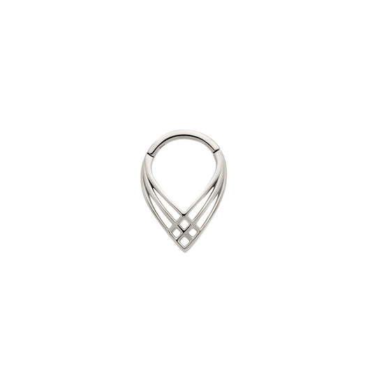 Cross Weave Septum Ring - SkinKandy | Body Jewellery & Piercing Online Australia