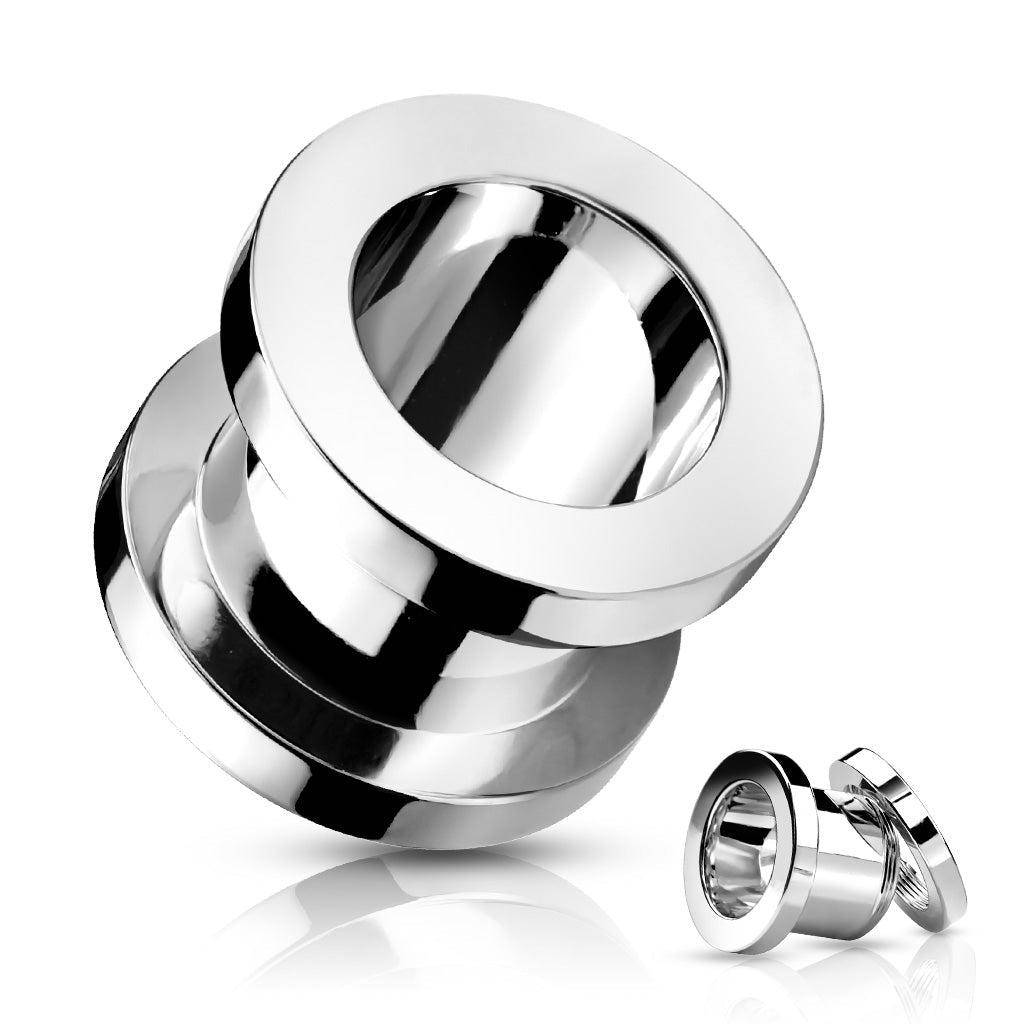 Steel Screw Fit Flesh Tunnel - SkinKandy | Body Jewellery & Piercing Online Australia