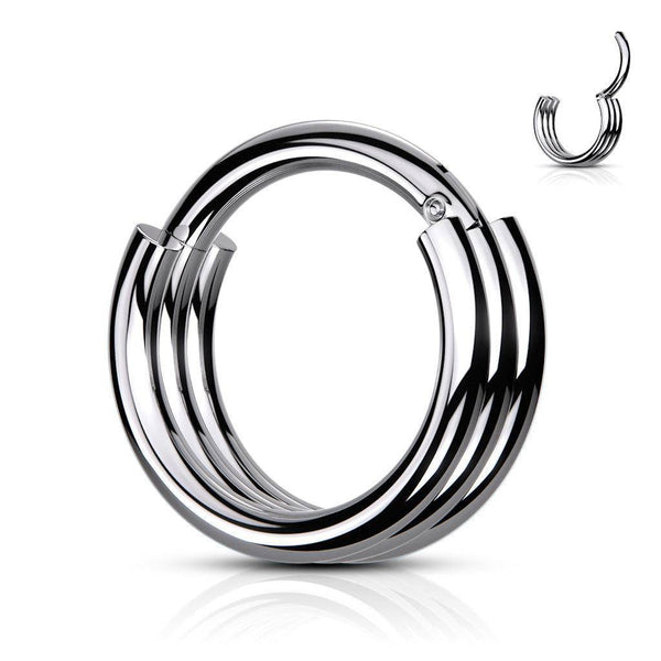 Triple Layered Hinged Segment Ring