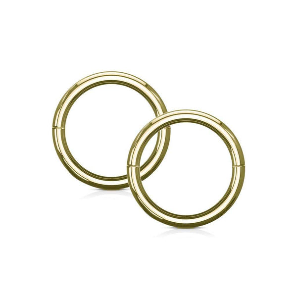 22K Gold Plated Sleepers - Pair