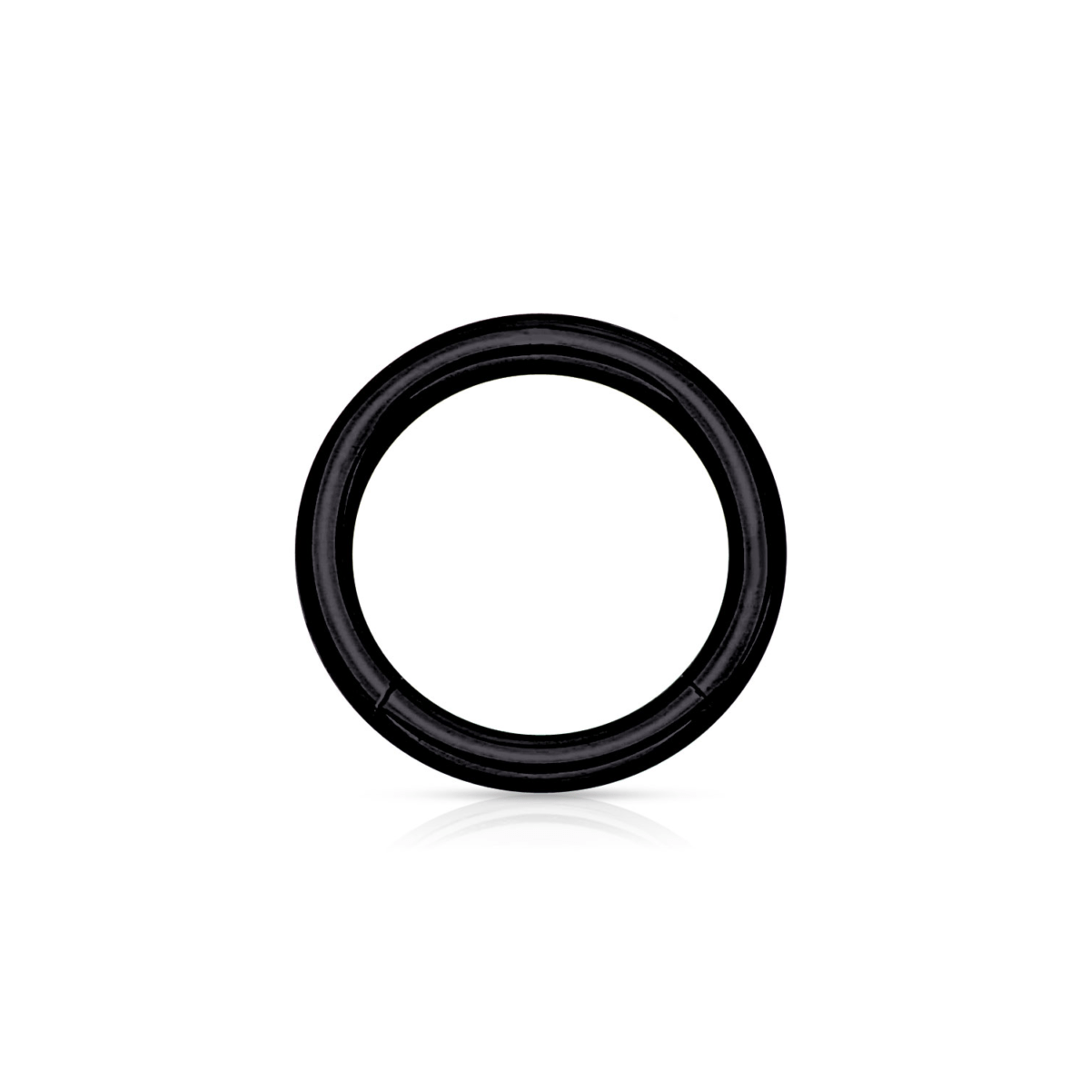 Black PVD Over Steel Hinged Segment Ring