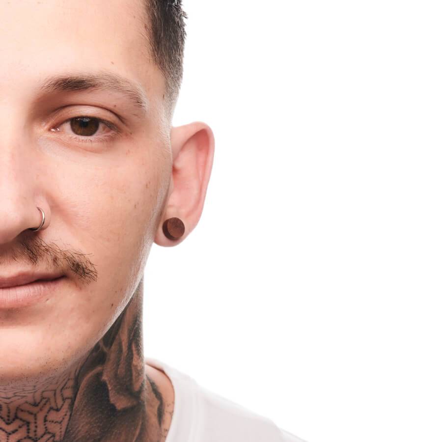 Wooden Fake Plugs - Pair - SkinKandy | Body Jewellery & Piercing Online Australia