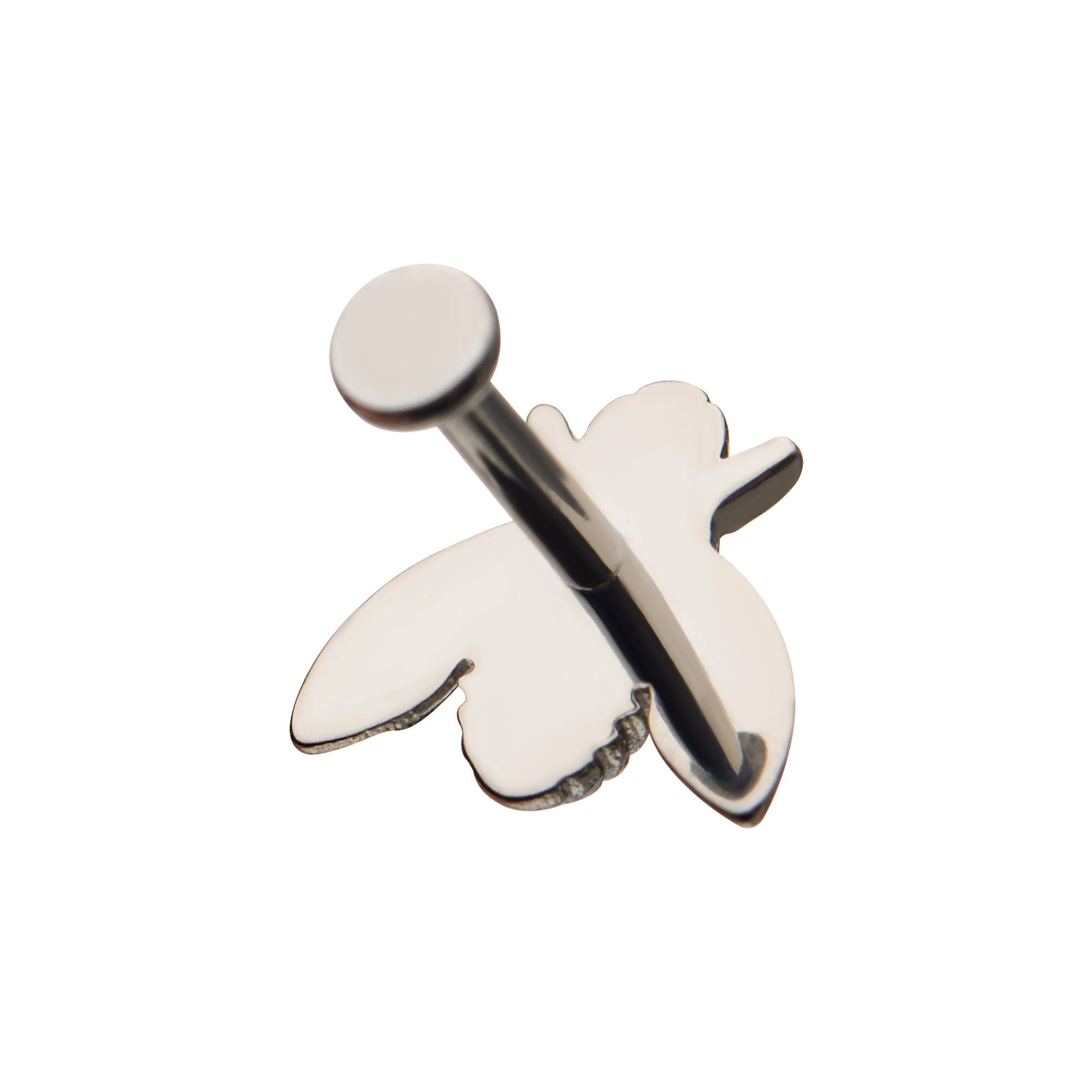 Bumble Bee Flatback Labret - SkinKandy | Body Jewellery & Piercing Online Australia