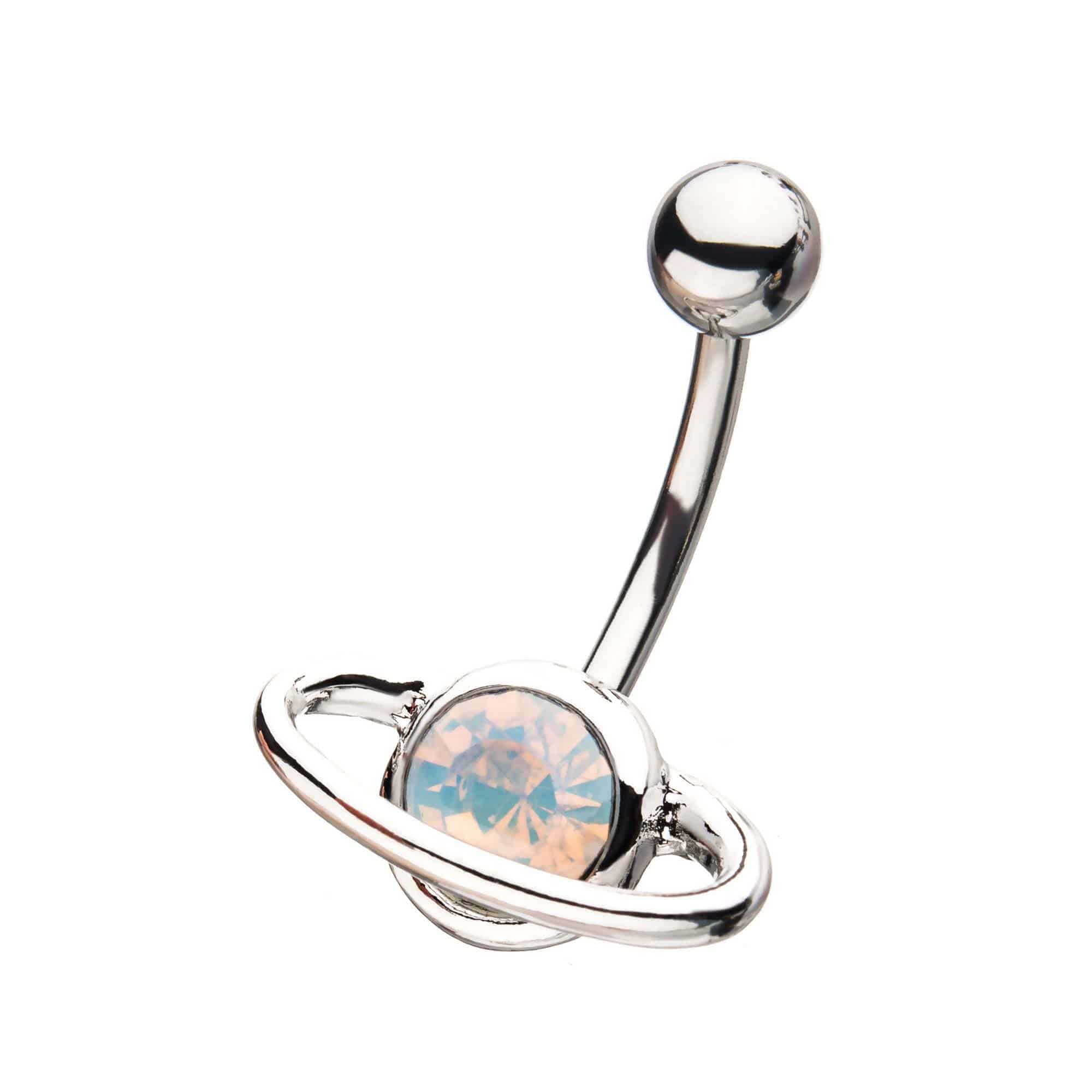 Saturn Belly Ring