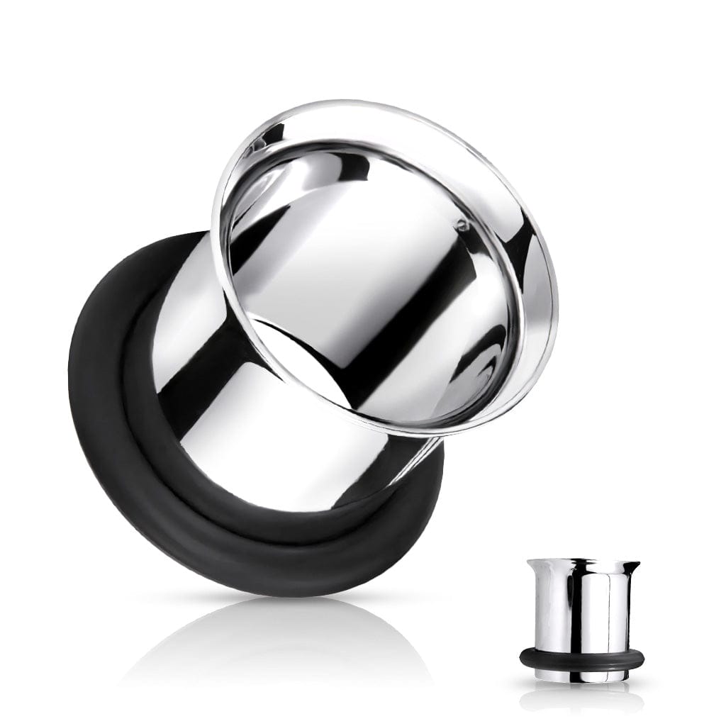 Single Flared Steel Flesh Tunnel - SkinKandy | Body Jewellery & Piercing Online Australia
