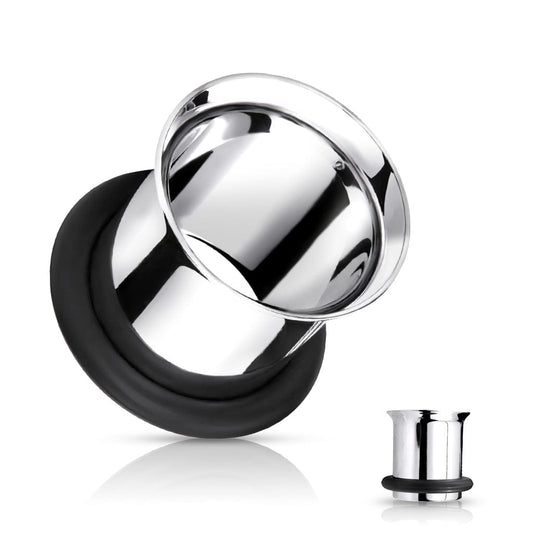 Single Flared Steel Flesh Tunnel - SkinKandy | Body Jewellery & Piercing Online Australia