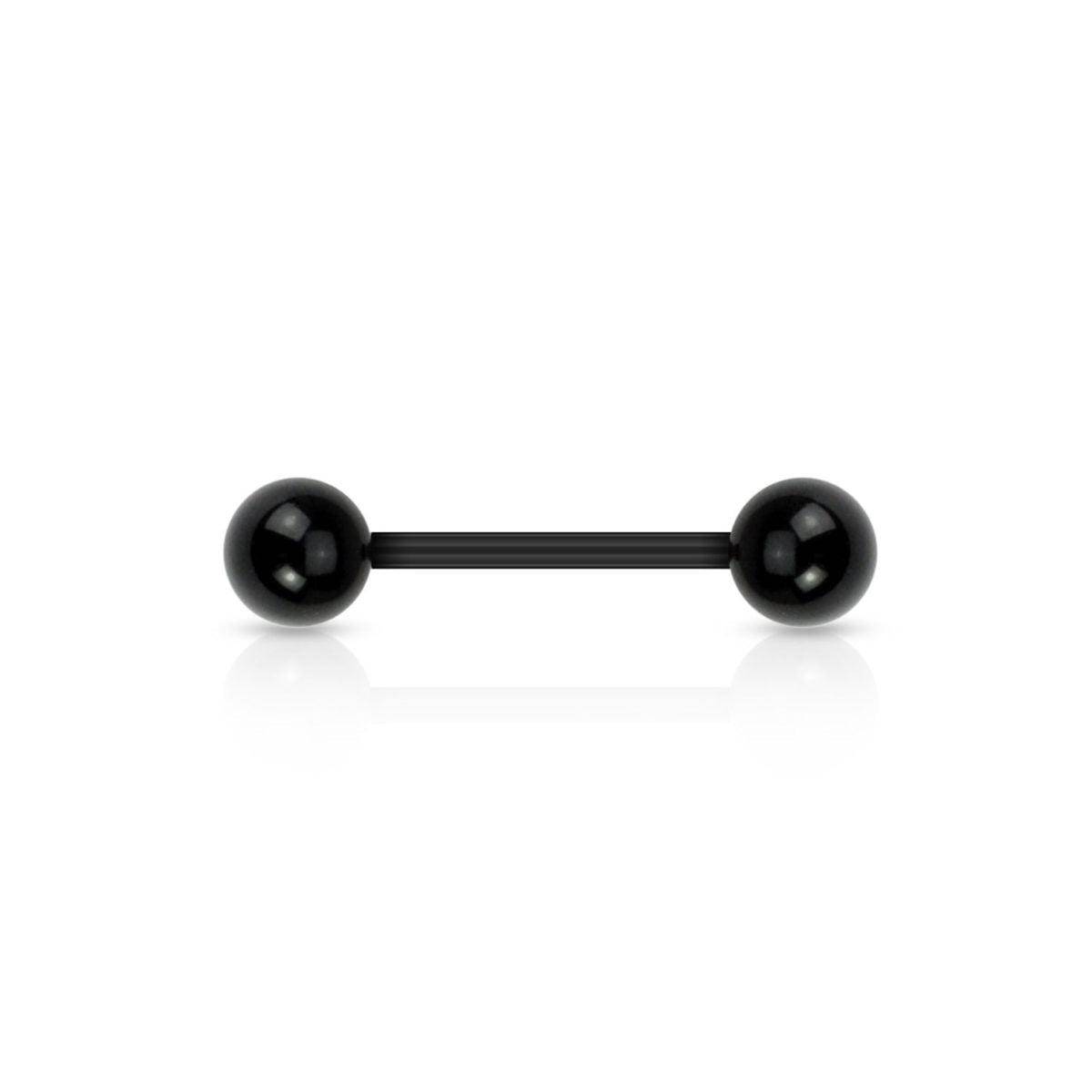 Acrylic Flexible Solid Ball Barbell - SkinKandy | Body Jewellery & Piercing Online Australia