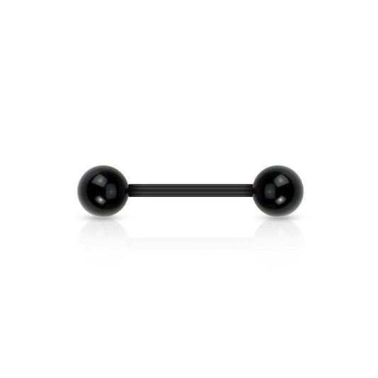 Acrylic Flexible Solid Ball Barbell - SkinKandy | Body Jewellery & Piercing Online Australia