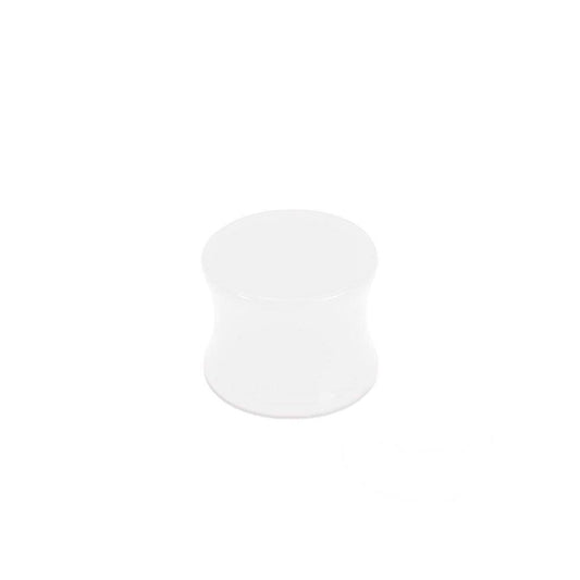 Acrylic Solid Colour Saddle Plug - SkinKandy | Body Jewellery & Piercing Online Australia