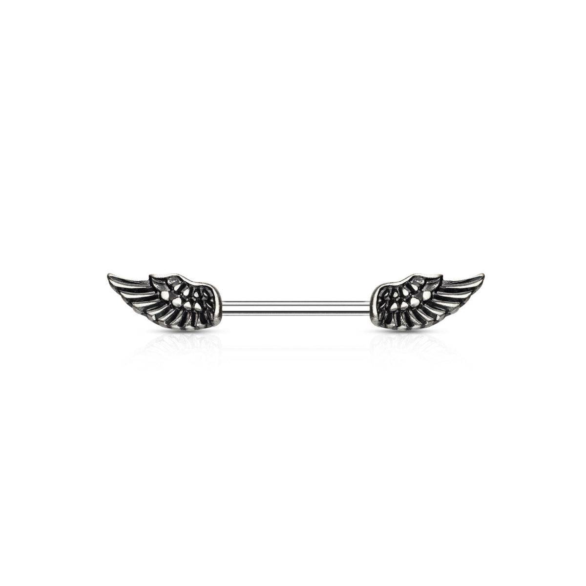 Angel Wings Nipple Barbell - SkinKandy | Body Jewellery & Piercing Online Australia