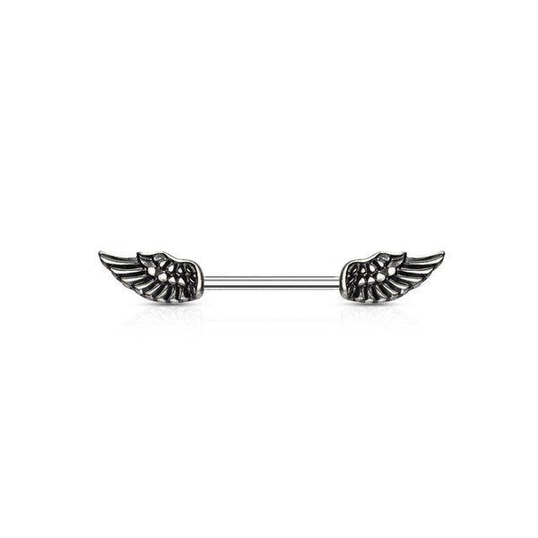 Angel Wings Nipple Barbell