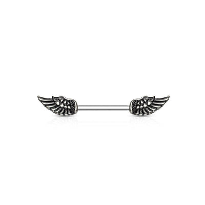 Angel Wings Nipple Barbell