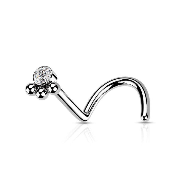Beaded Cluster Nose Screw