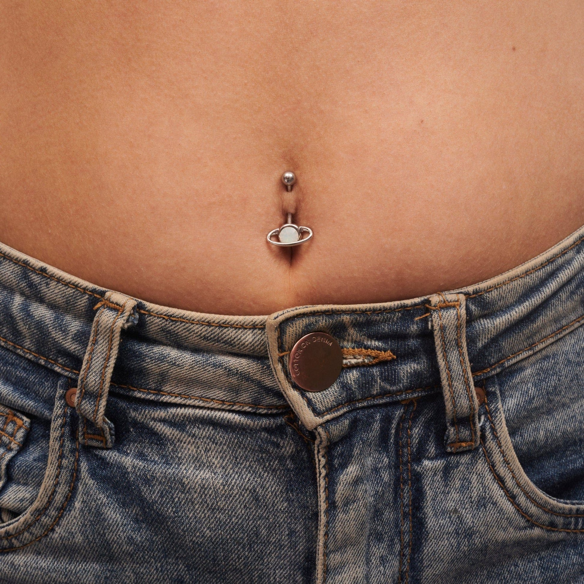 Saturn Planet Belly Ring - SkinKandy | Body Jewellery & Piercing Online Australia