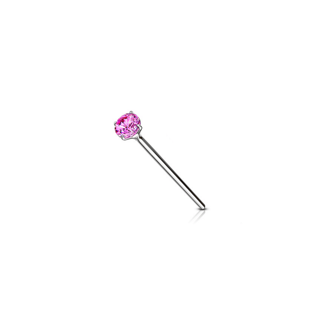 CZ Bendable Fishtail Nose Ring - SkinKandy | Body Jewellery & Piercing Online Australia