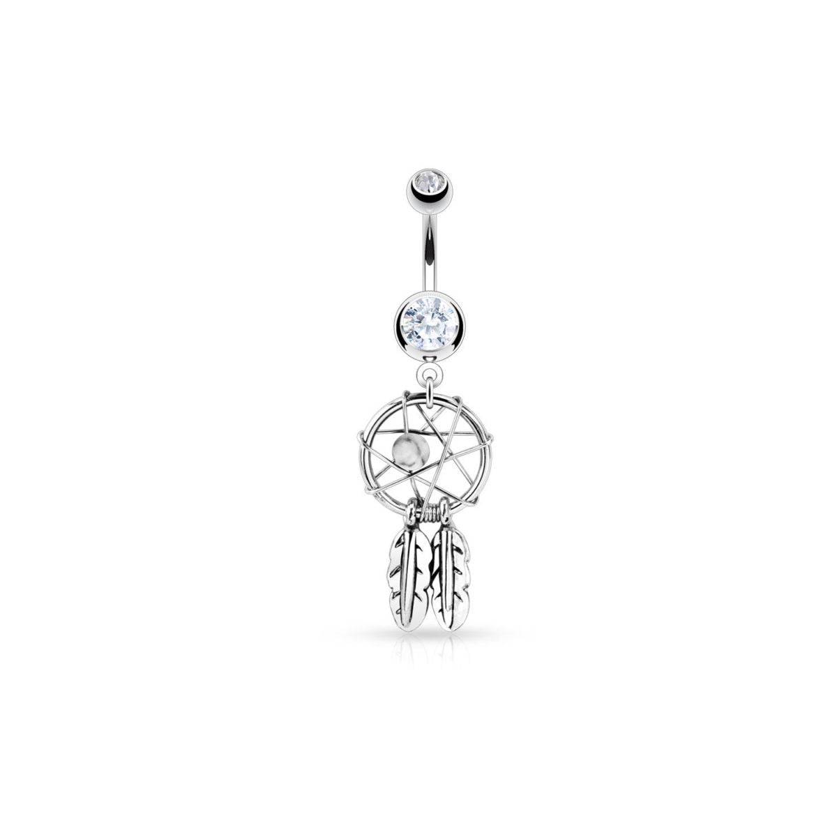 Dream Catcher Belly Bar - SkinKandy | Body Jewellery & Piercing Online Australia