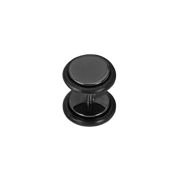 Fake Plugs Titanium IP over Steel - Pair