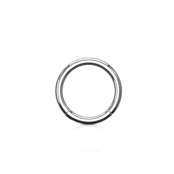 Implant Grade Titanium Hinged Segment Ring Piercing