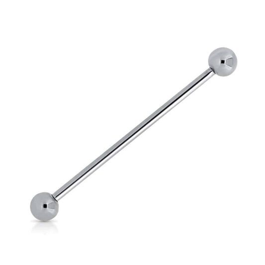 Titanium Industrial Barbell Internally Threaded - SkinKandy | Body Jewellery & Piercing Online Australia