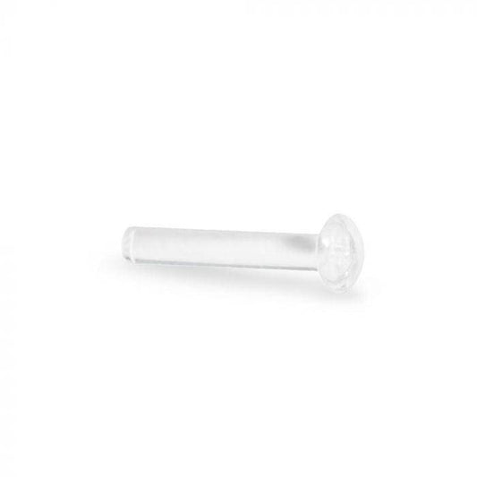 Clear Nose Stud Monofilament - SkinKandy | Body Jewellery & Piercing Online Australia