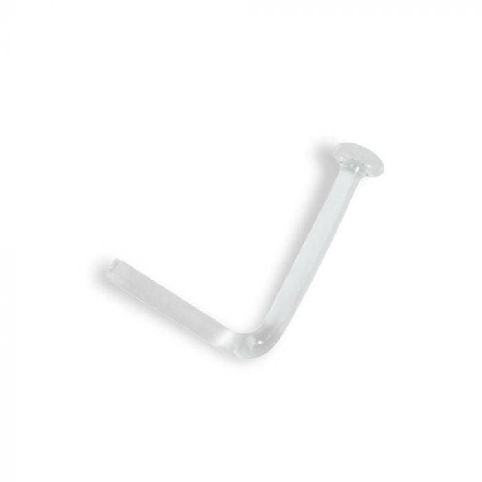 Monofilament L Bend Nose Retainer - SkinKandy | Body Jewellery & Piercing Online Australia