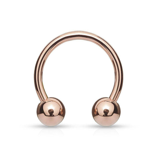 Rose Gold Plated Horseshoe