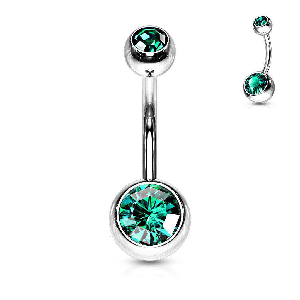 6pcs Navel Ring Barbell Belly Piercing Ring Rhinestone Belly Button Jewelry  - Walmart.com