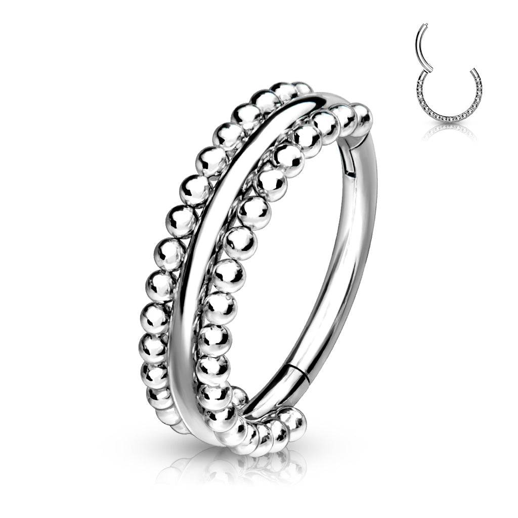 Steel Hinged Segment Ring with Bead Edges
