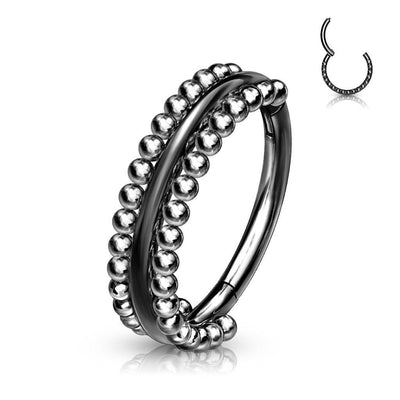 Steel Hinged Segment Ring with Bead Edges