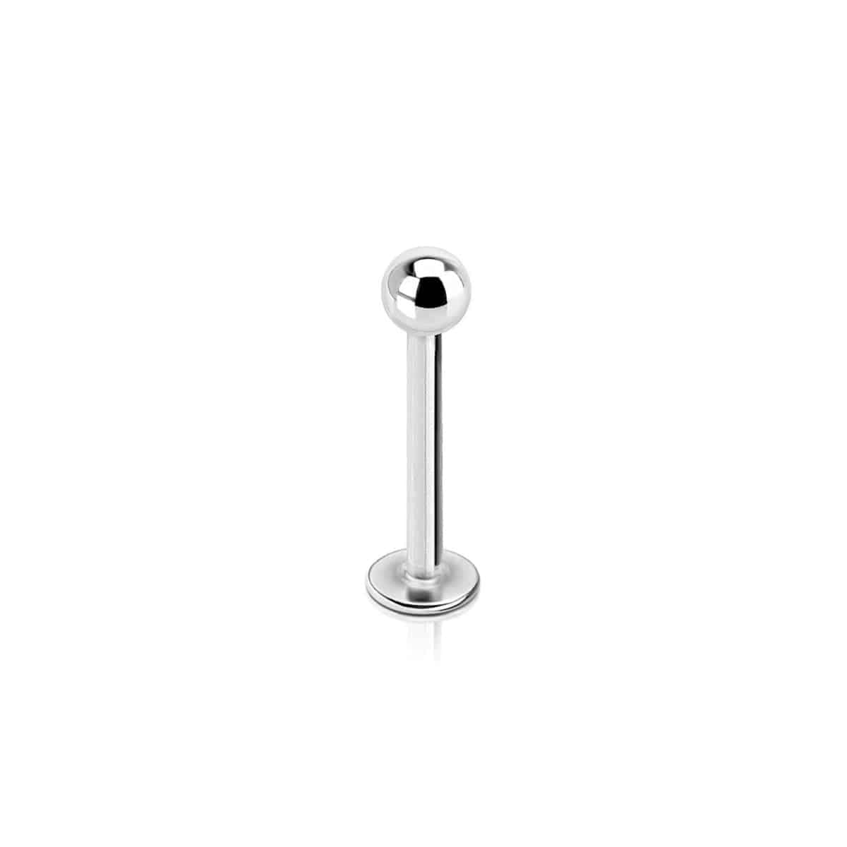 Steel Labret Piercing Bar - SkinKandy | Body Jewellery & Piercing Online Australia